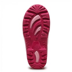 230/02УФ бордо Сапоги резиновые для девочек (27-32)/12