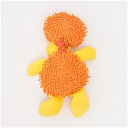 Игрушка текстильная «Косматый утёнок» , 32×19 см, коричневая
