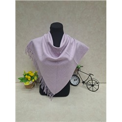 Платок из кашемира, цвет светло сиреневый