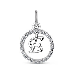 Подвеска, куб.циркон., П200Е