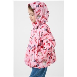 Куртка текстильная с полиуретановым покрытием для девочек (ветровка) PLAYTODAY, 1243047