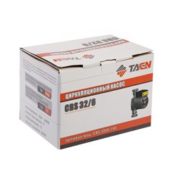 Насос циркуляционный TAEN СRS32/6, напор 6 м, 50 л/мин, 46/67/93 Вт