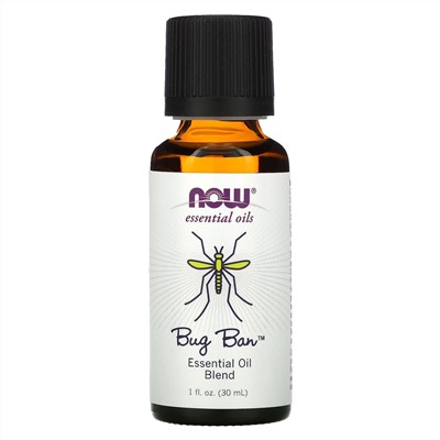 Now Foods, Bug Ban, эфирные масла, 30 мл (1 жидк. унция)