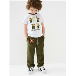 Брюки трикотажные для мальчиков