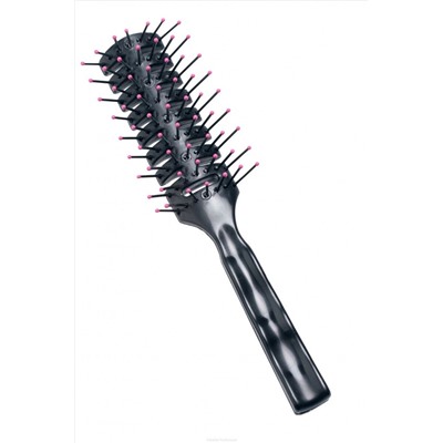 Dewal Щетка для укладки волос рыбья кость BR6952B, черный KRISTALLER, 1106206
