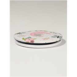 Зеркало складное «Единороги», d=7.3 см, с увеличением х2, белое