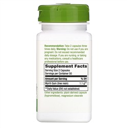 Nature's Way, Myrrh Gum, Tree Resin, 1,100 mg, 100 Vegan Capsules