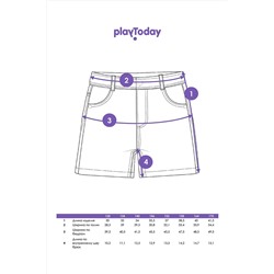 Шорты PLAYTODAY, 1073604