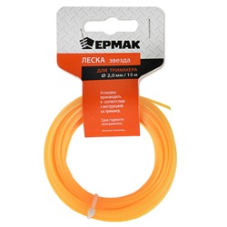 Леска д/триммера звезда 2мм 646-237