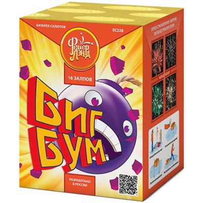 Фейерверк ЕС228 Биг бум (0,8" х 16)