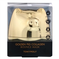 Tony Moly, Golden Pig, маска с коллагеном, 80 мл (2,70 жидк. унции)