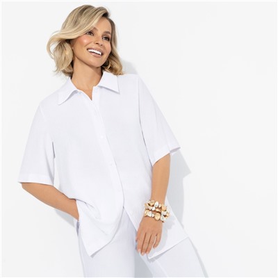 Рубашка, Шёлковая уверенность (белая)