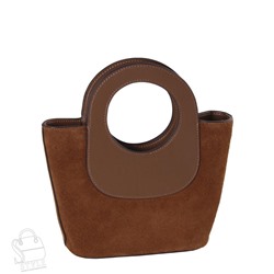 Сумка женская кожаная 56075BDAA brown Baidou