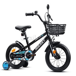 Велосипед 12" Rocket First, цвет черный