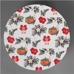 Коробка подарочная «Уютного нового года», 19.5×22 см