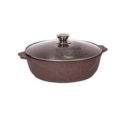 Жаровня 3л АП Гранит brown арт.33806