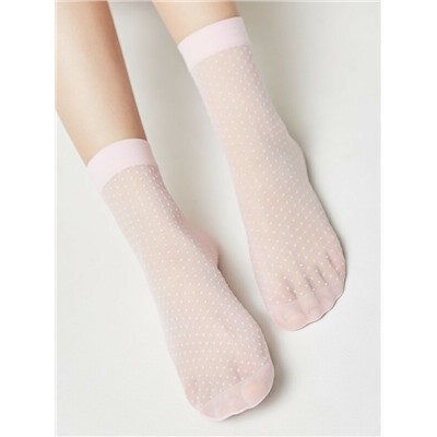 Полиамидные CONTE FANTASY 20 Носки в горошек