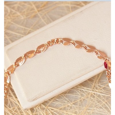 Браслет позолота Н01-10905 длина 18 см.