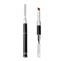 Kristaller Кисть со шпателем для полигеля / КР-03 KRISTALLER, 1107270