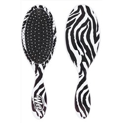 Wet Brush Расческа для спутанных волос / Original Detangler Safari Zebra BWR830SAFZE, черно-белый KRISTALLER, 1124449