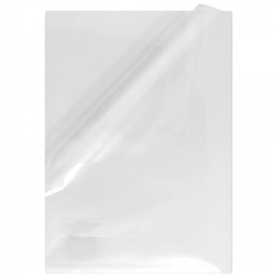 Папка-уголок 2-х уровневая 150мкр прозрачная PU7215 inФОРМАТ