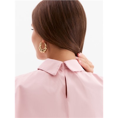 Костюм женский (рубашка, шорты) MINAKU: Enjoy, розовый, размер 48