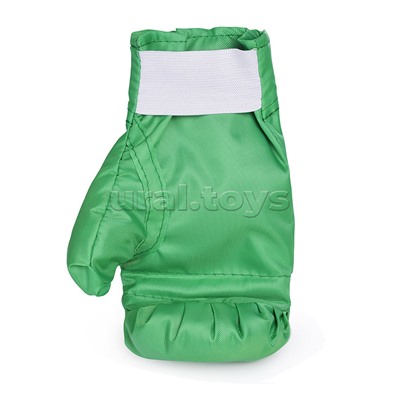 Набор детский игровой (перчатки, груша 50 см.) Оксфорд (салатовый)