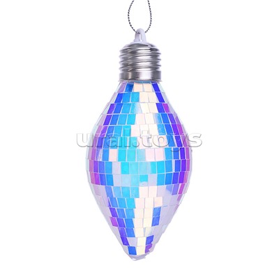 Новогоднее украшение зелёный, светящийся (14см)