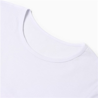 Пижама женская (футболка, шорты) Catfit, белая, синяя, размер 44