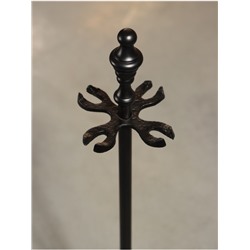 Каминный набор «Тепло», 4 предмета, 12×12×54 см, сталь