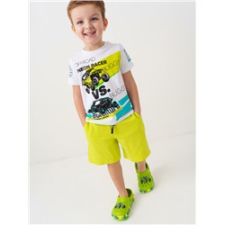 Комплект трикотажный для мальчиков: фуфайка (футболка), шорты