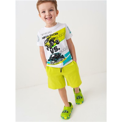 Комплект трикотажный для мальчиков: фуфайка (футболка), шорты