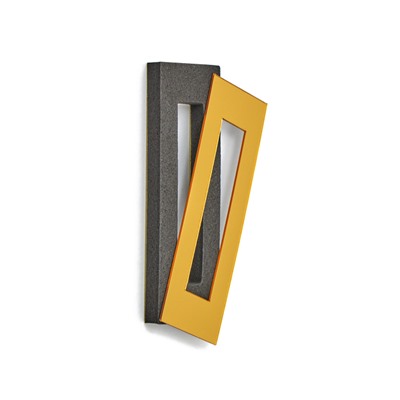 Часы настенные интерьерные, 3d «Соломон», наклейка, большие, d=120 см, золотистые