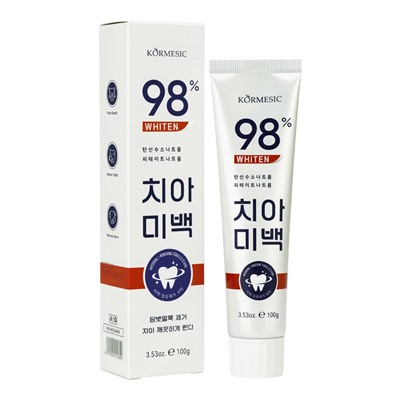 Зубная паста KORMESIC отбеливающая, 100 г