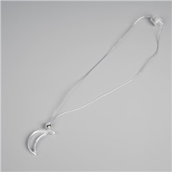 Светодиодный кулон «Полумесяц» 60 см, батарейки, свечение мульти (RGB)