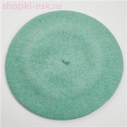 Берет Меланж фетр без отделки 11 Берет женский (56-58)