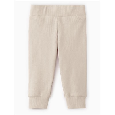 Легинсы детские MINAKU, рост 68-74 см, молочные