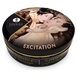 Массажная свеча Intoxicatin Chocolate с ароматом шоколада - 30 мл.