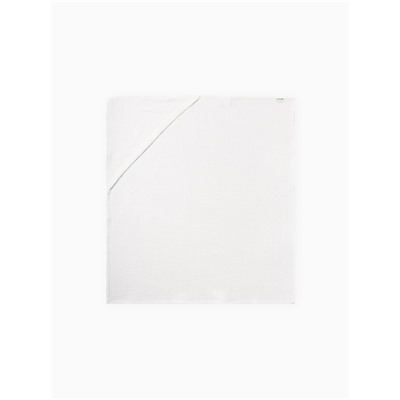 Полотенце - уголок муслиновое «Крошка Я», 75×75 см, хлопок 100%, белое