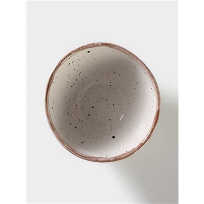 Салатник Хорекс Punto bianca, 600 мл, d=15 см, фарфор, белый