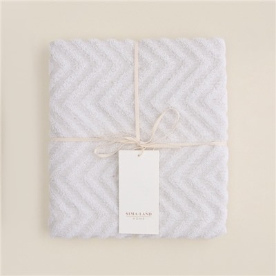 Полотенце махровое SL HOME: Geometry «Коста», 50×90 см