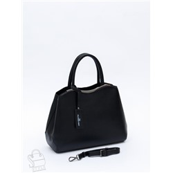 Сумка женская кожаная 9844Y black  Polina&Eiterou в Новосибирске