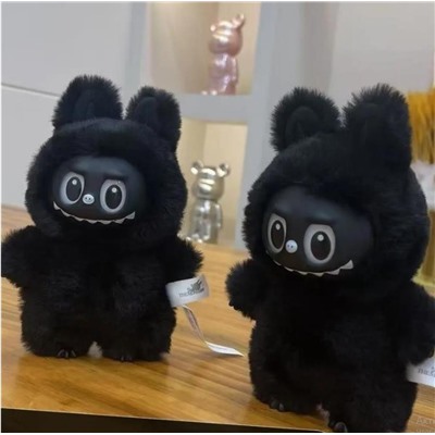 Брелок Labubu Black лабубу 17см
