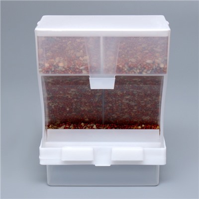 Автокормушка для птиц Пижон 8.5×8×15.4 см, белая 7