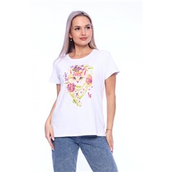 Футболка женская ФЖ062 (Белый)