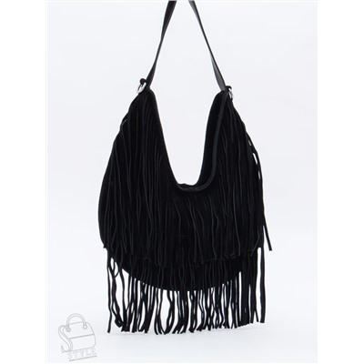 Сумка женская кожаная 5812P black Polina&Eiterou  в Новосибирске