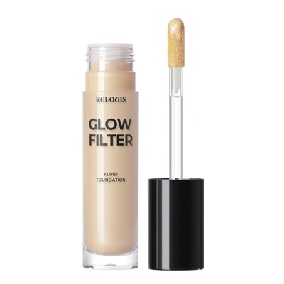 Сияющий тональный флюид с эффектом «фильтра» Glow Filter Fluid Foundation,тон 03 Warm Beige