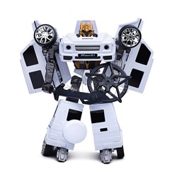 Робот трансформирующийся во внедорожник, в коробке