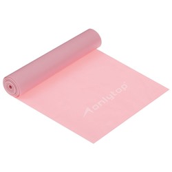 Эспандер ленточный для фитнеса ONLYTOP, 150х15х0,05 см, 20 кг, цвета МИКС