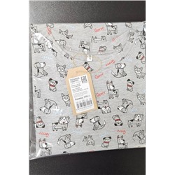 Туника Собачки (Серый)